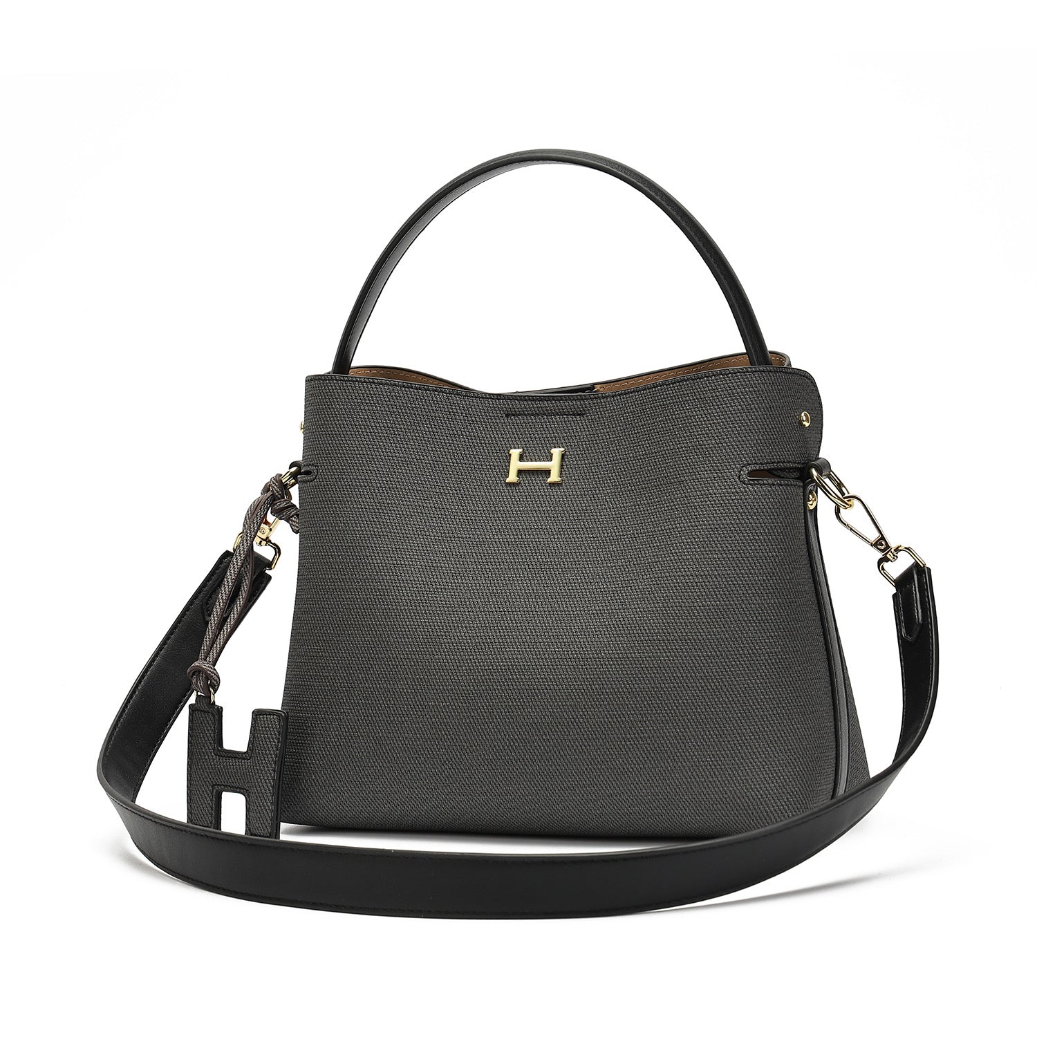 VELKORS HARMONY Leather Bucket Bag