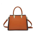 Classic Structured Top Handle Shoulder Bag