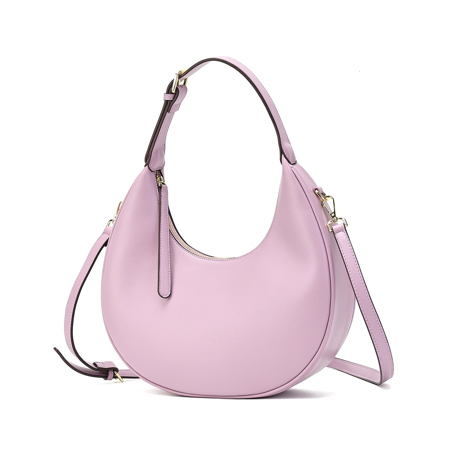 VELKORS Black Leather Shoulder Bag
