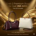 Limited Time Deal: Grab 2 Premium Bags for Just 350 AED!
