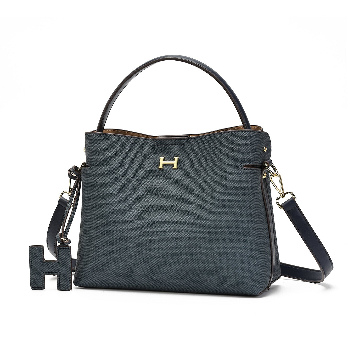 VELKORS HARMONY Leather Bucket Bag