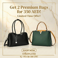 The Signature Duo Bundle: 2 Premium Handbags